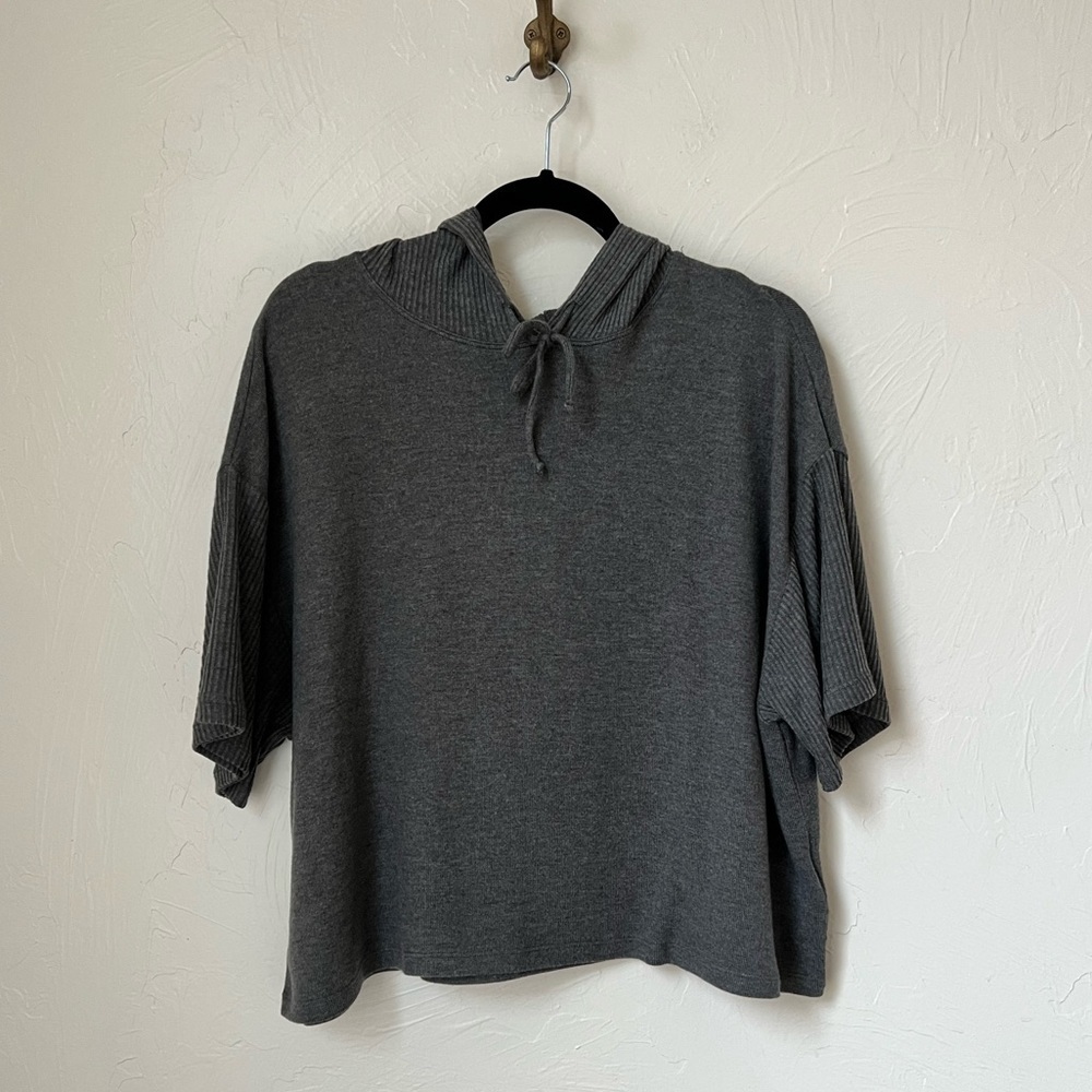 NWT Johnny Was Calme hooded cozy tee size M